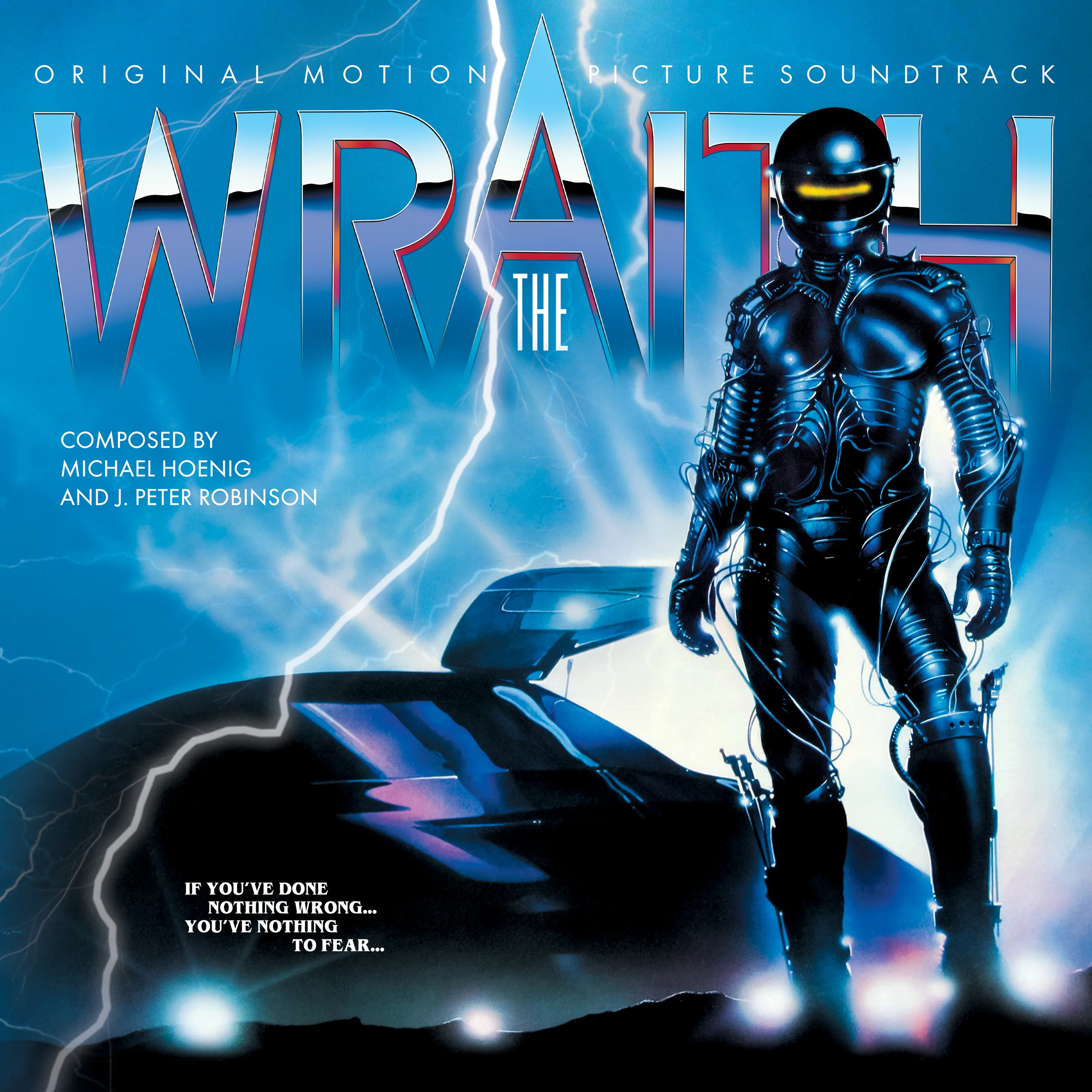 Michael Hoenig (Tangerine Dream) & J. Peter Robinson - The Wraith OST (Blue Vinyl, Terror Vision) PRE-ORDER - Out 7/31/26