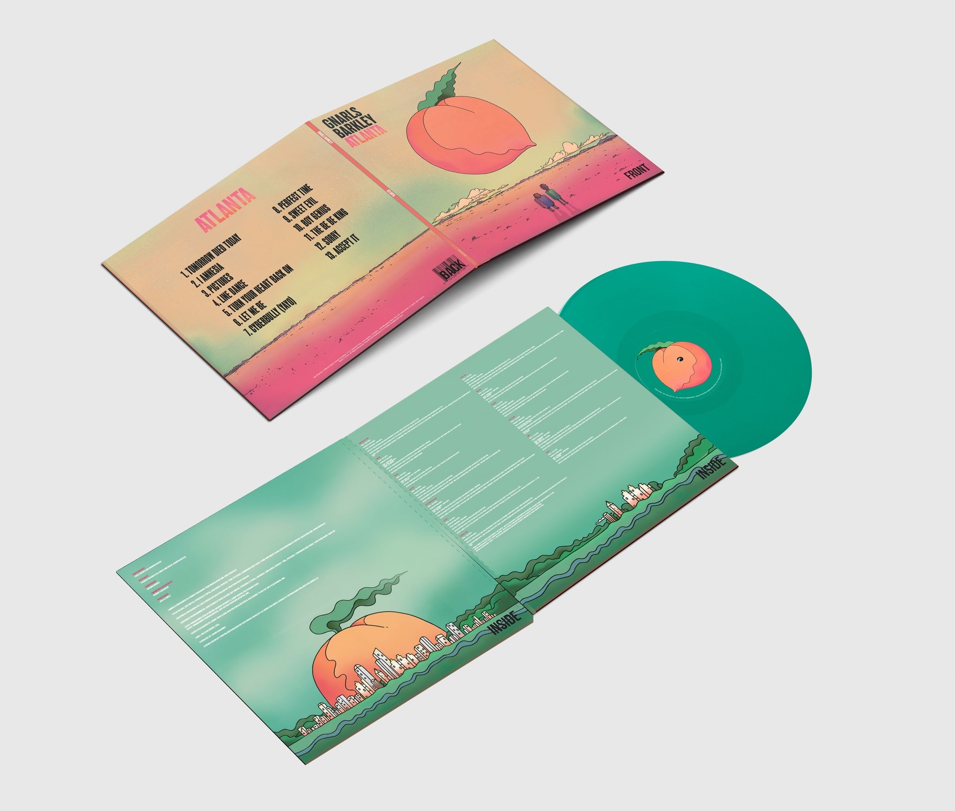 Gnarls Barkley - Atlanta (Green Vinyl) PRE-ORDER - Out 5/15/26