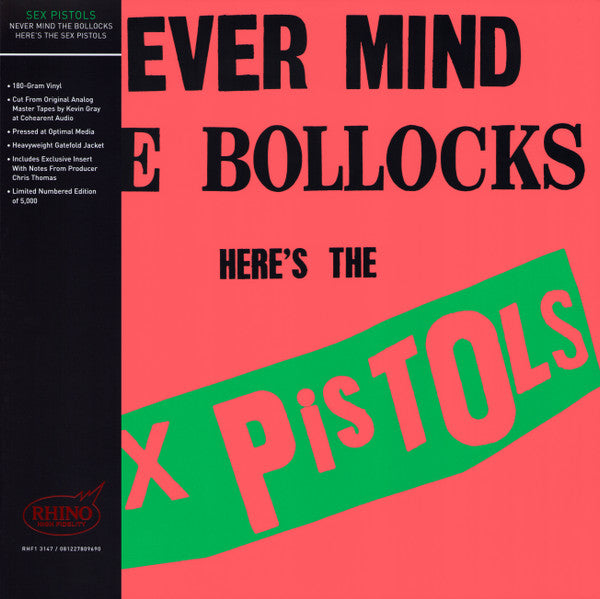 Sex Pistols - Never Mind the Bollocks Here's the Sex Pistols (Hi-Fi Vinyl) PRE-ORDER - Out 1/9/26