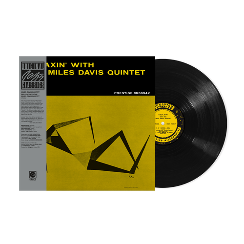 Miles Davis - Relaxin’ With The Miles Davis Quintet (Original Jazz Classics Series Vinyl LP) PRE-ORDER - Out 10/9/26
