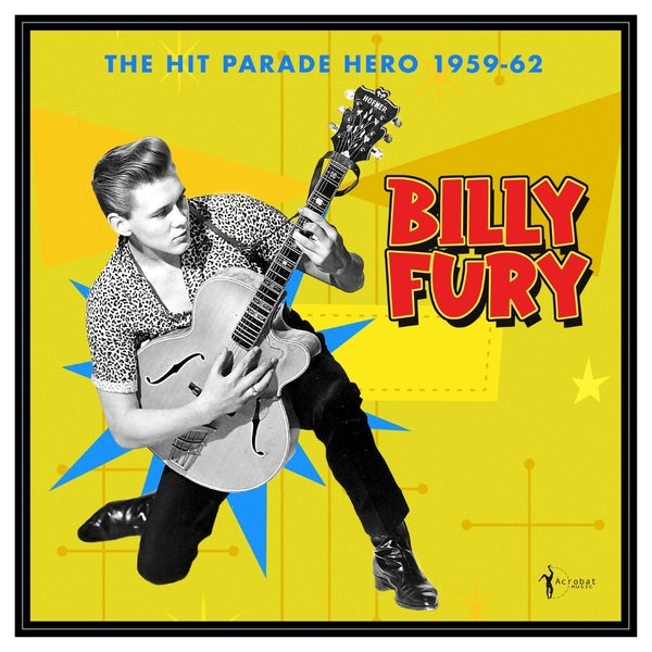 Billy Fury - The Hit Parade Hero 1959-62 (Vinyl LP) PRE-ORDER - Out 8/7/26