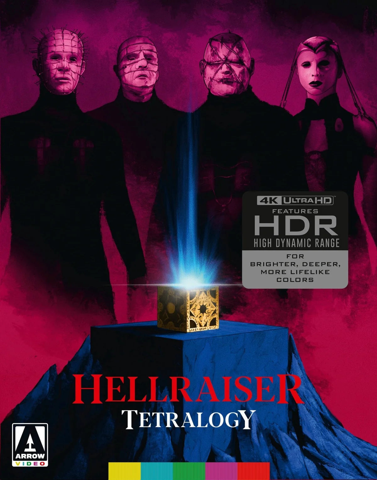 Clive Barker - Hellraiser Tetralogy (4 Discs, 4K Ultra HD) PRE-ORDER - Out 10/30/26