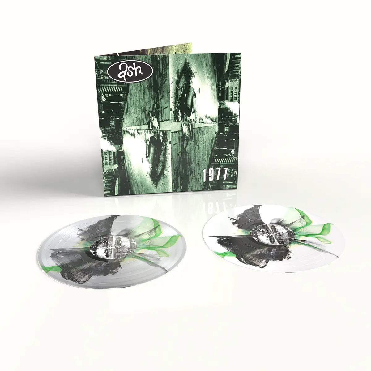 Ash - 1977: 30th Anniversary (2LP, Black Green Inkspolsion Vinyl) PRE-ORDER - Out 10/16/26