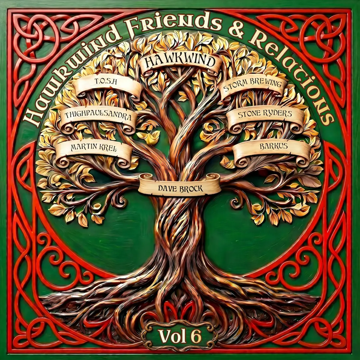 Various Artists -  Hawkwind Friends & Relations Vol 6 (2LP, Vinyl) PRE-ORDER - Out 8/7/26