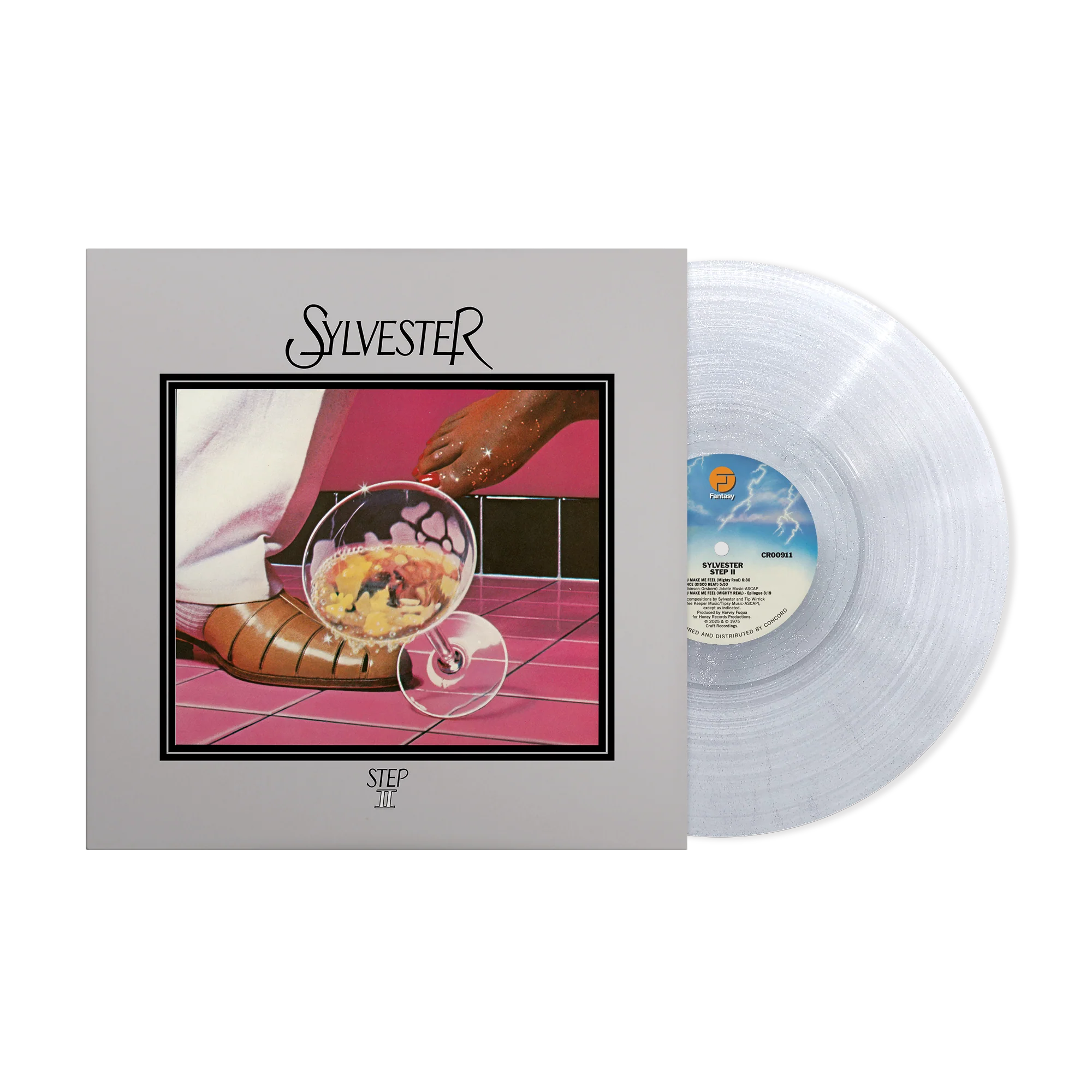 Sylvester - Step II (Disco Ball Clear Glitter Vinyl) PRE-ORDER - Out 10/10/25