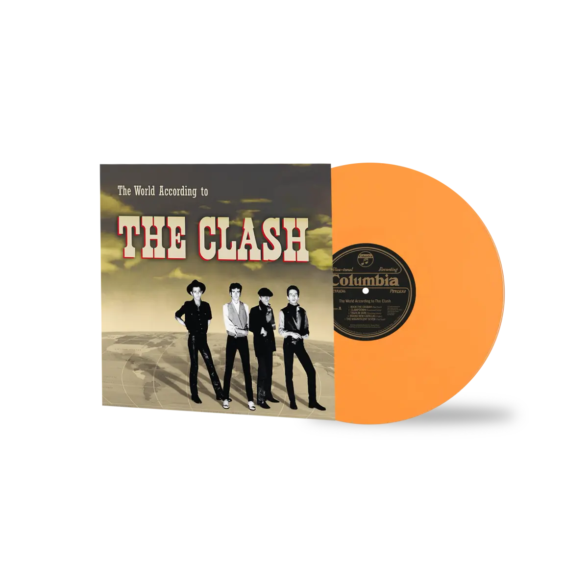 The Clash - The World According to The Clash (Orange Vinyl) PRE-ORDER - Out 11/13/26