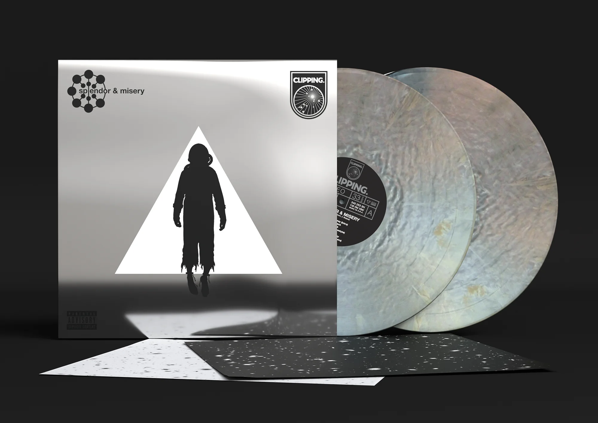 Clipping - Splendor & Misery: Anniversary X (2LP, Sub Pop Loser Silver Vinyl Edition) PRE-ORDER - Out 11/13/26
