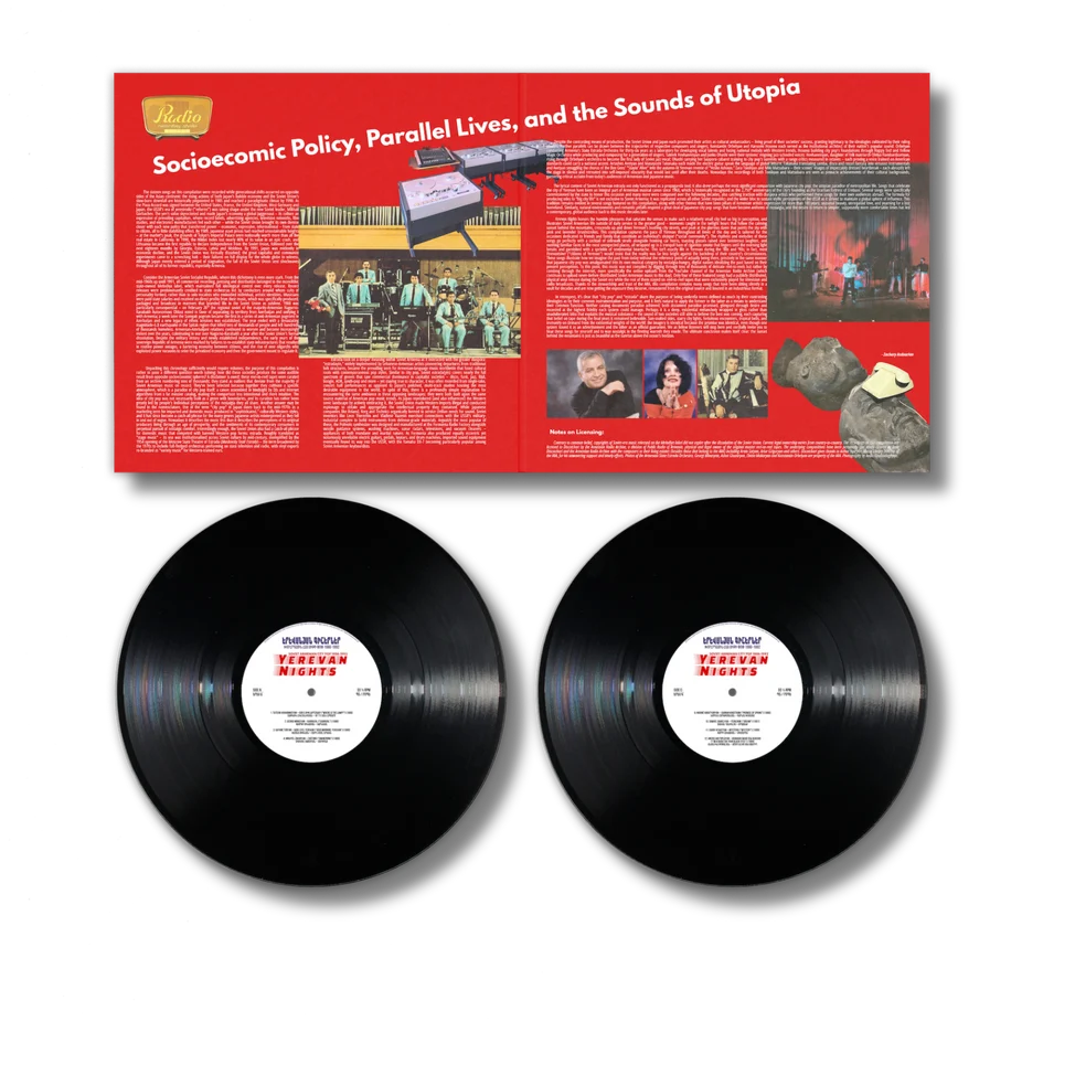 Various Artists - Yerevan Nights: Soviet Armenian City Pop 1986-1992 (2LP, Vinyl) PRE-ORDER - Out 10/30/26