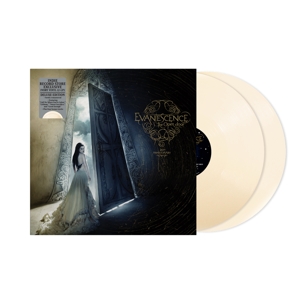 Evanescence - The Open Door: 20th Anniversary Deluxe Edition (2LP, Limited Edition Ivory Vinyl) PRE-ORDER - Out 11/6/26