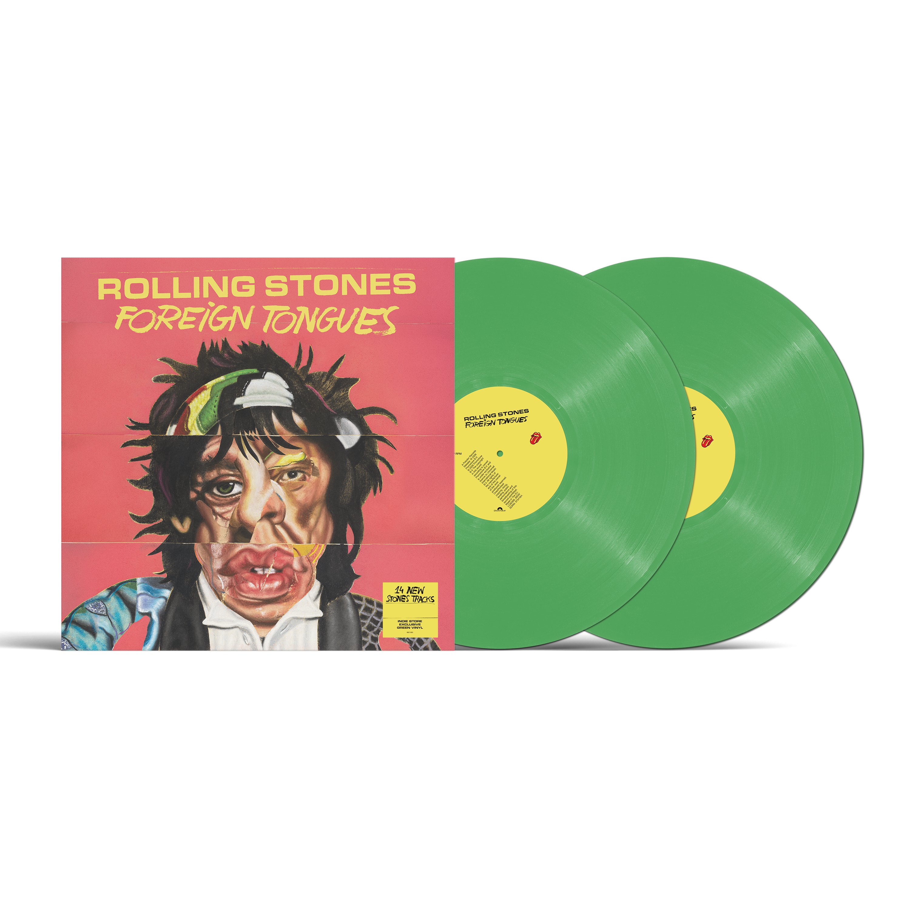 Rolling Stones - Foreign Tounges (2LP, Green Vinyl) PRE-ORDER - Out 7/10/26
