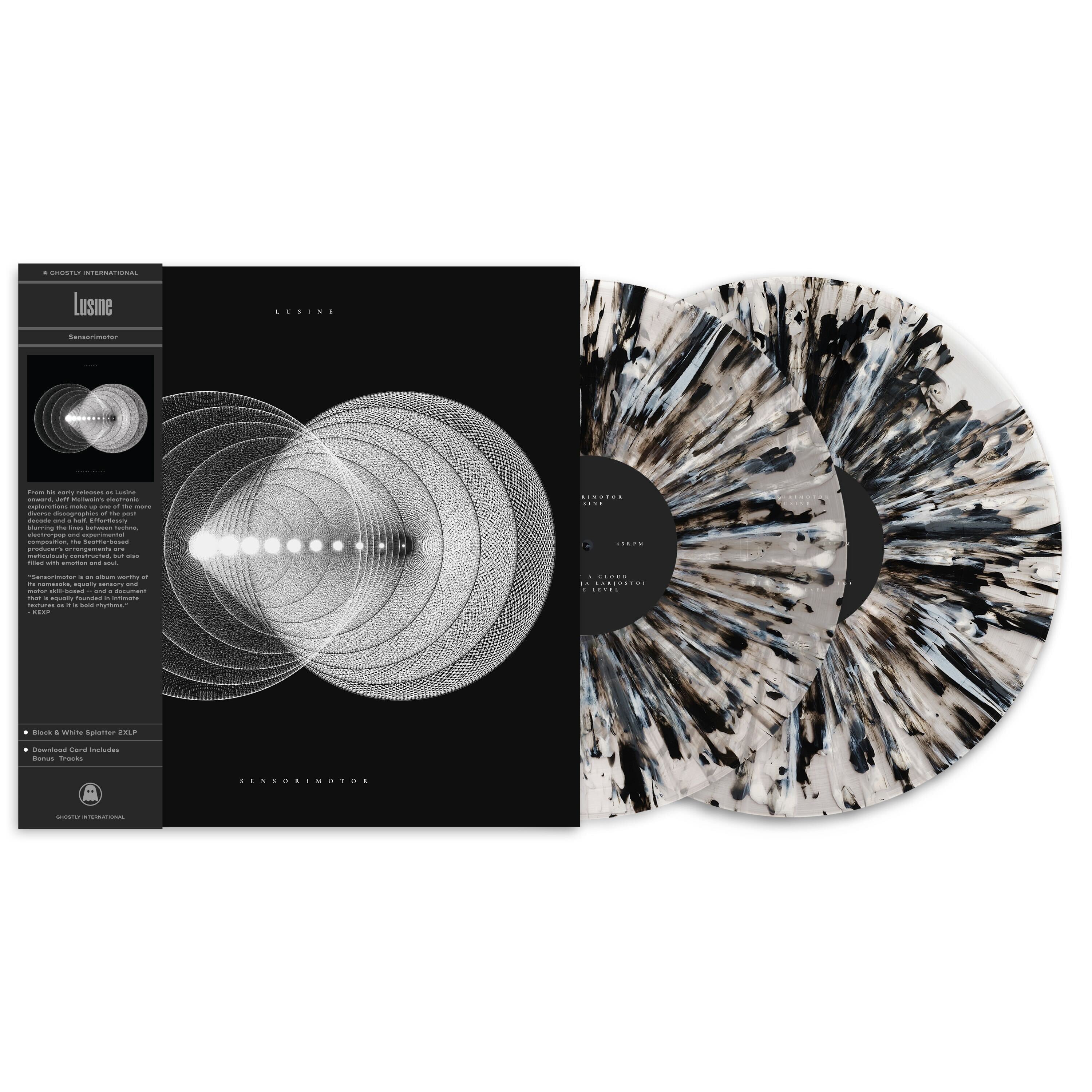 Lusine - Sensorimotor (2LP, Black & White Splatter Vinyl) PRE-ORDER - Out 8/28/26