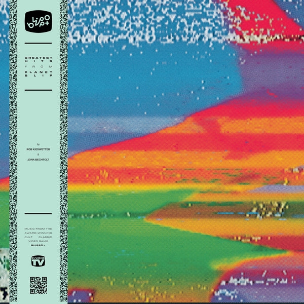 Rob Kieswetter & Jona Bechtolt (Yacht) - Greatest Hits from Planet Blip (2LP, TV Static Color Vinyl, UK Import) PRE-ORDER - Out 11/6/26