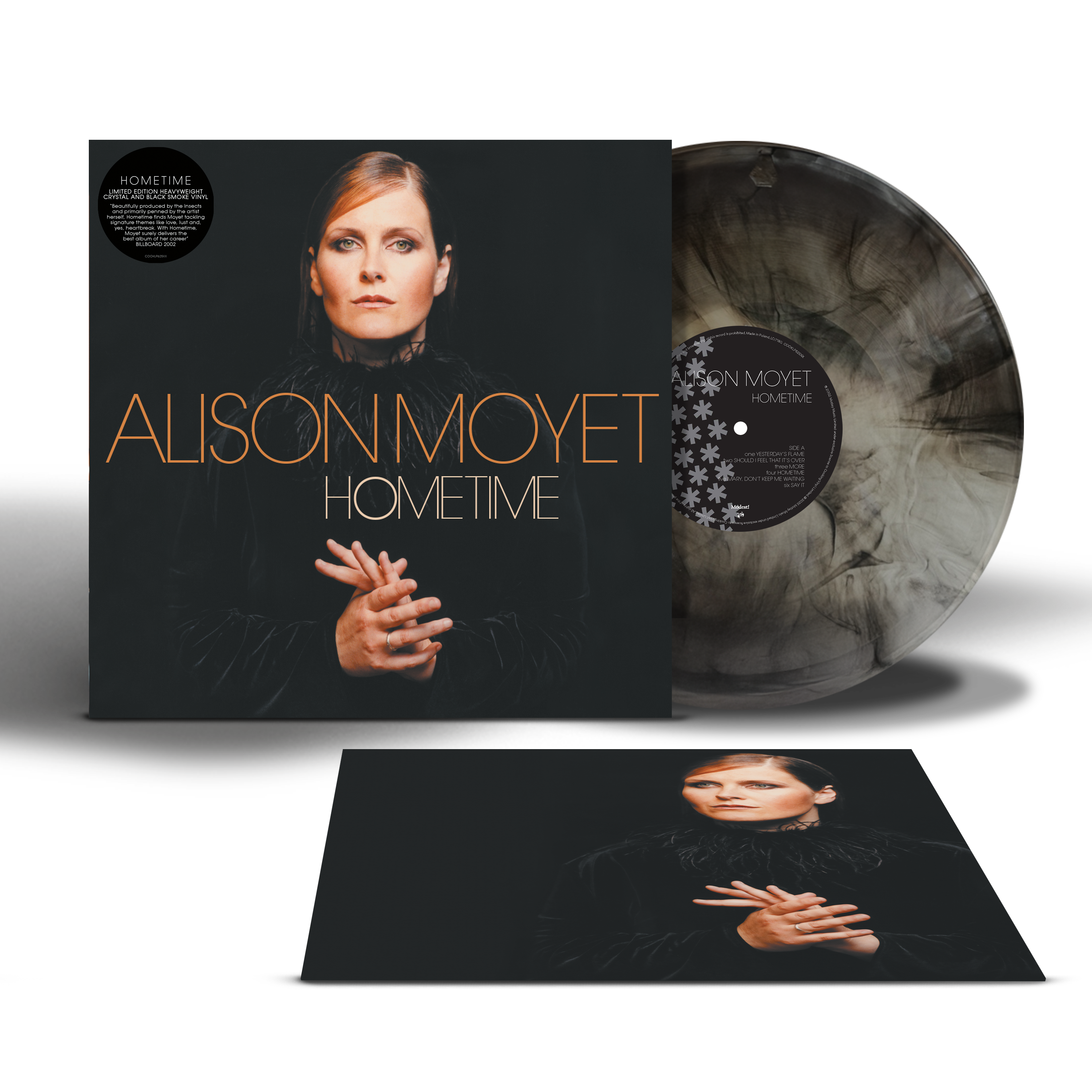 Alison Moyet - Hometime (Crystal Black Smoke Vinyl) PRE-ORDER - Out 9/25/26