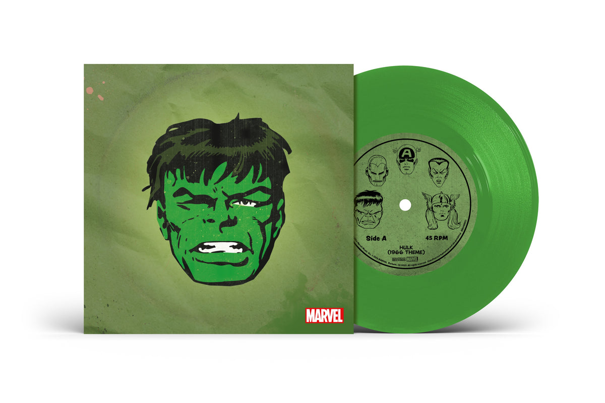Marvel Chorus - Hulk:1966 Theme (Translucent Green 7" Vinyl) PRE-ORDER - Out 10/23/26