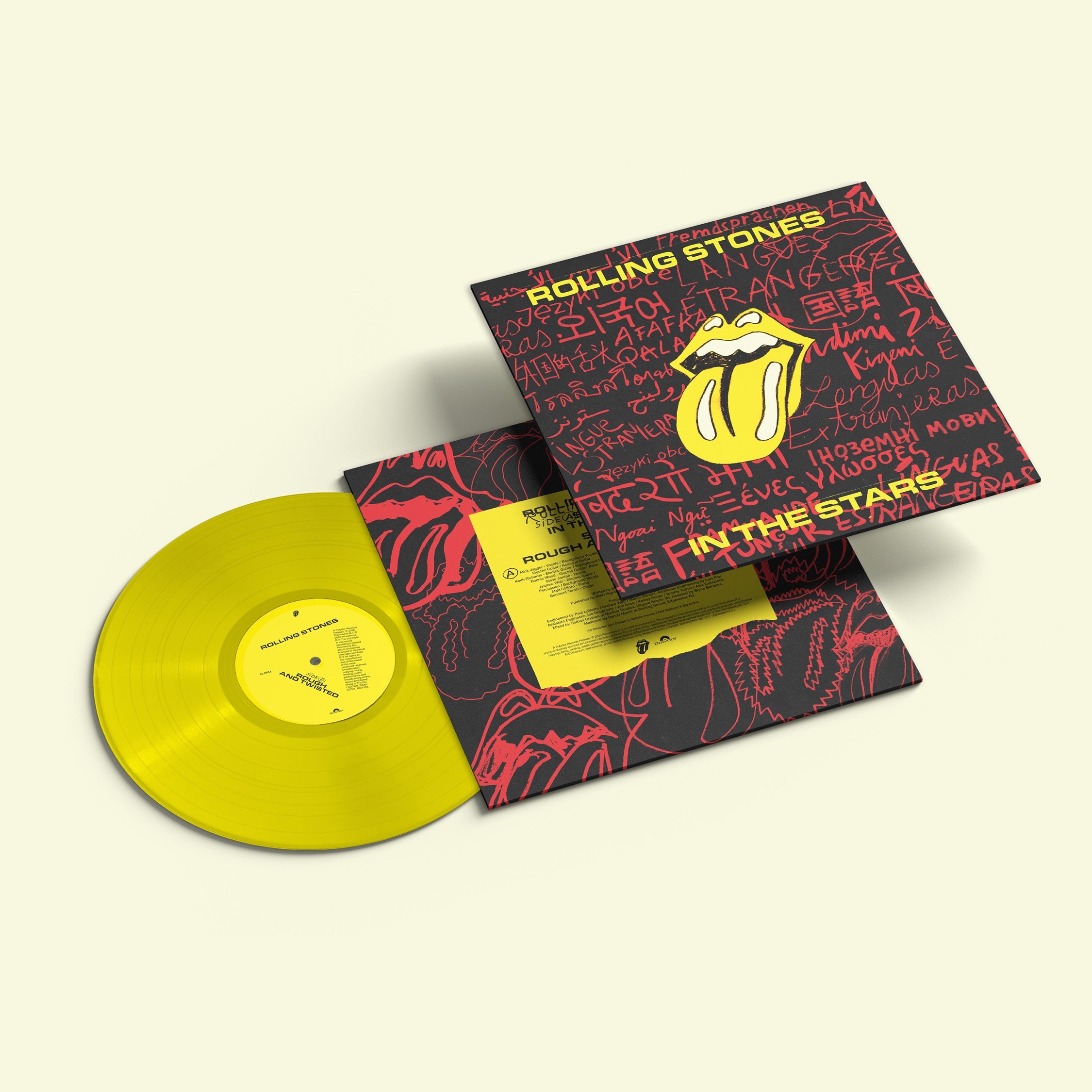 Rolling Stones - In The Stars (10" Yellow Vinyl Single) PRE-ORDER - Out 5/29/26
