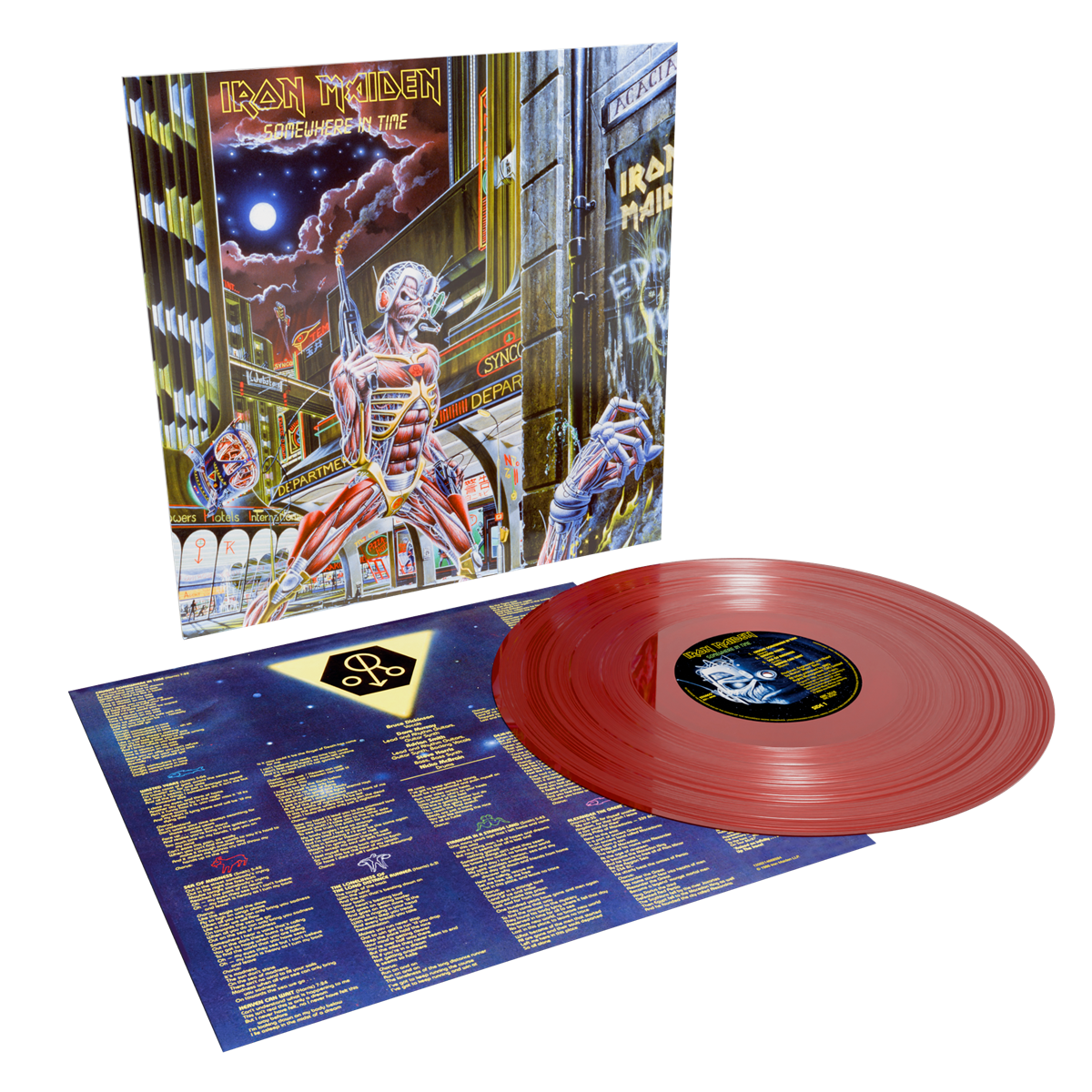 Iron Maiden - Somewhere In Time: 40th Anniversary Edition (Oxblood Vinyl) PRE-ORDER - Out 11/6/26