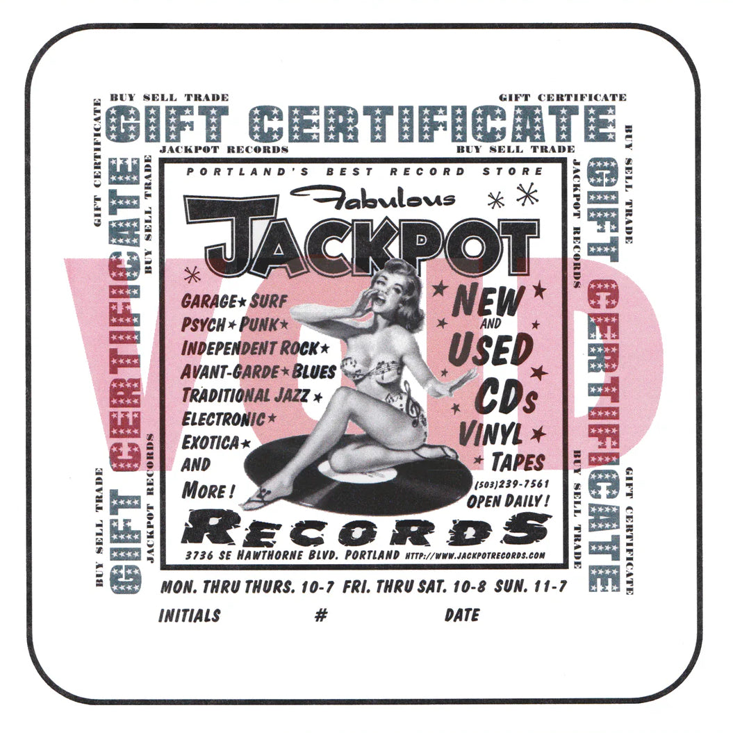 Gift Certificate - IN-STORE USE ONLY