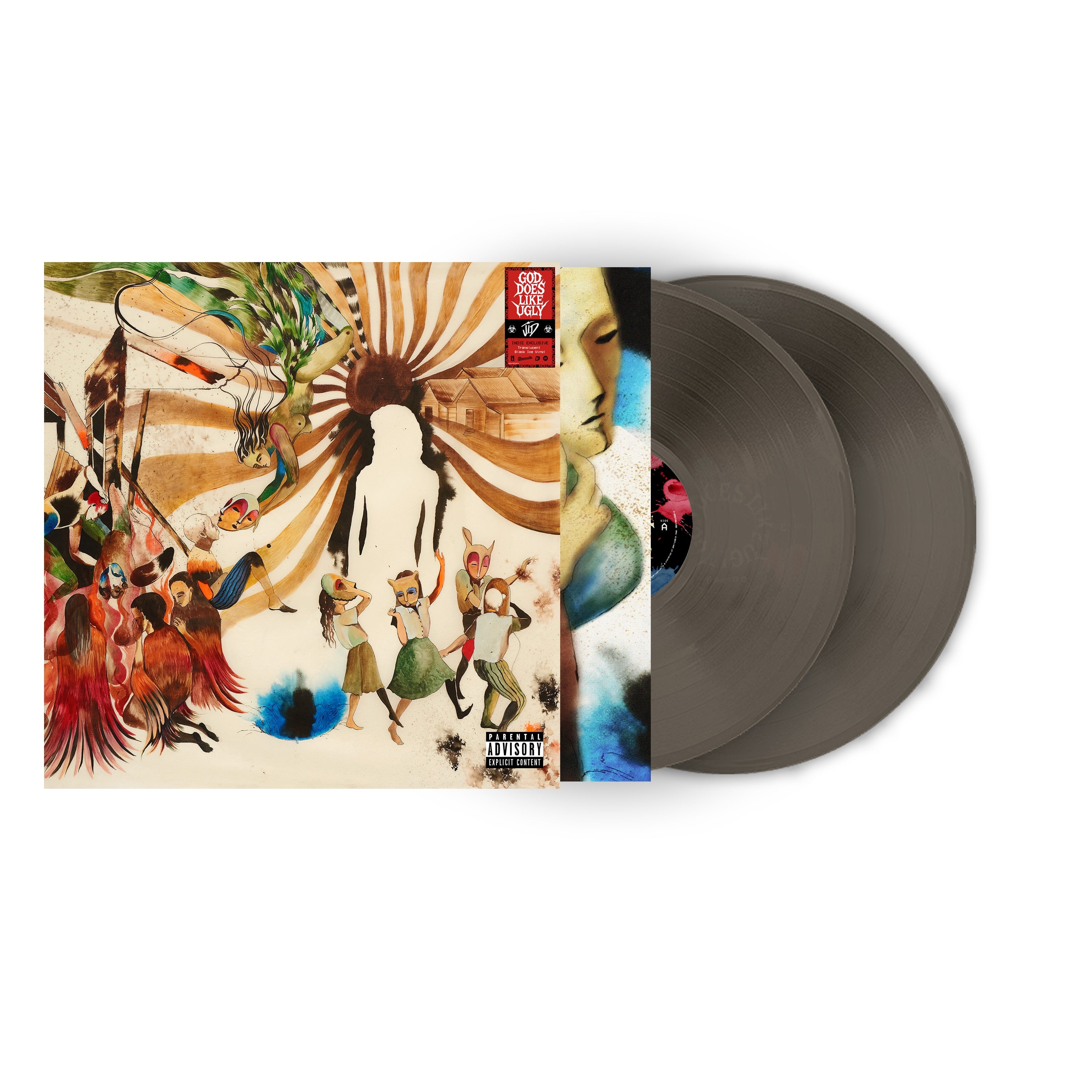 JID - God Does Like Ugly (2LP, Black Ice Vinyl) - PRE-ORDER 10/17/25