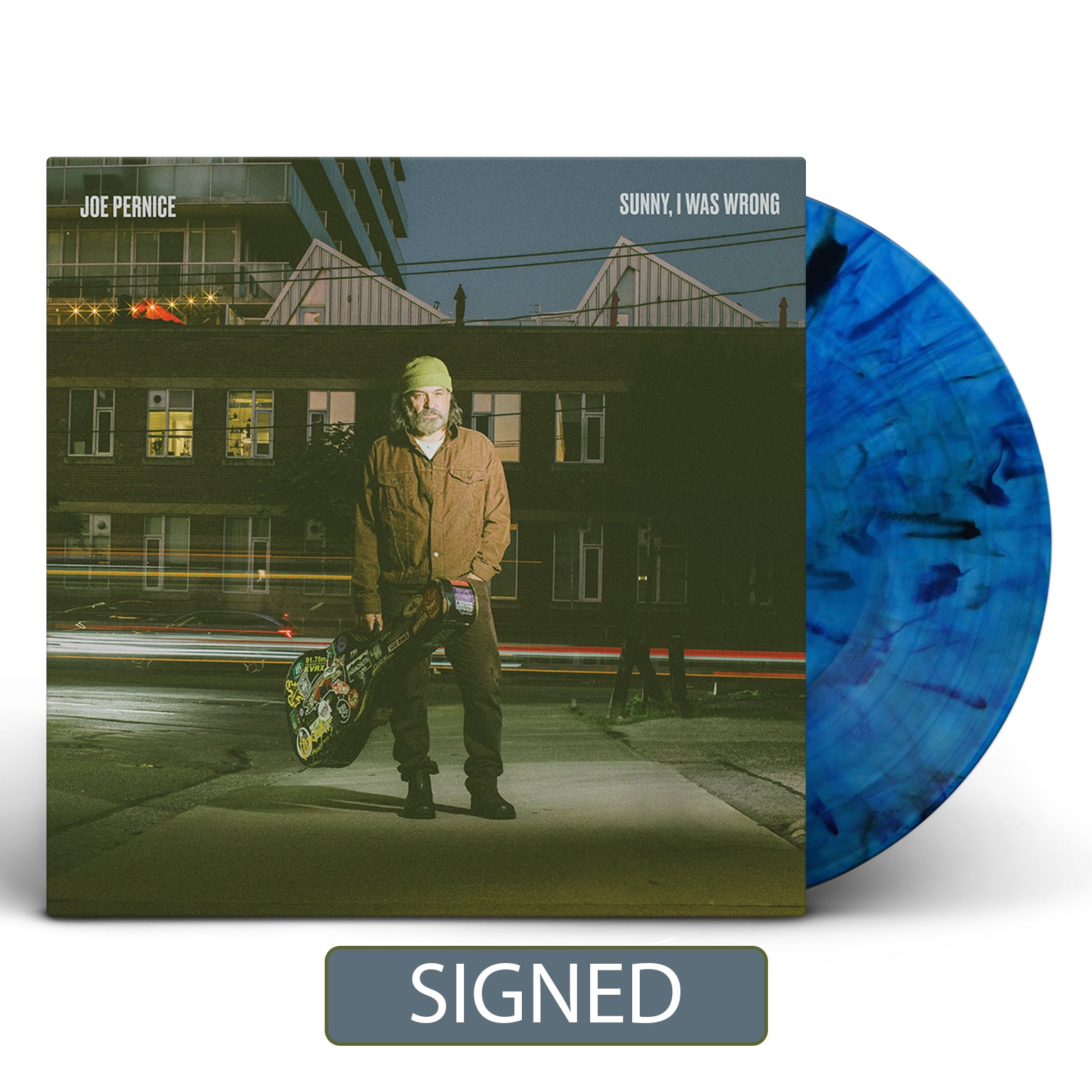Joe Pernice - Sunny, I Was Wrong (Black & Blue Splatter Vinyl, Autographed) PRE-ORDER - Out 4/3/26