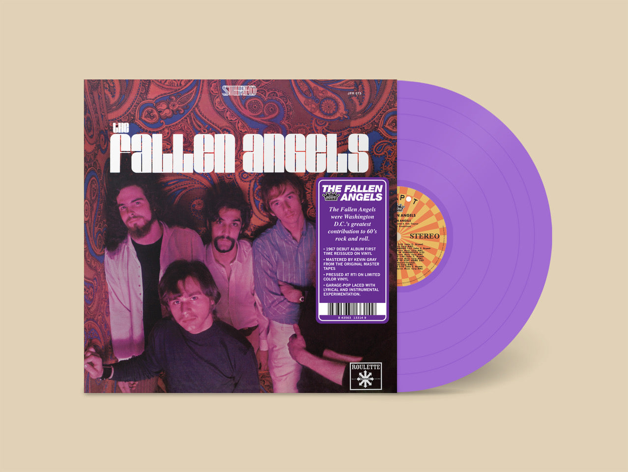 米LP Fallen Angels The Fallen Angels JPR073 Jackpot Records /00260 The Fallen Angels - The Fallen Angels - Color Vinyl LP