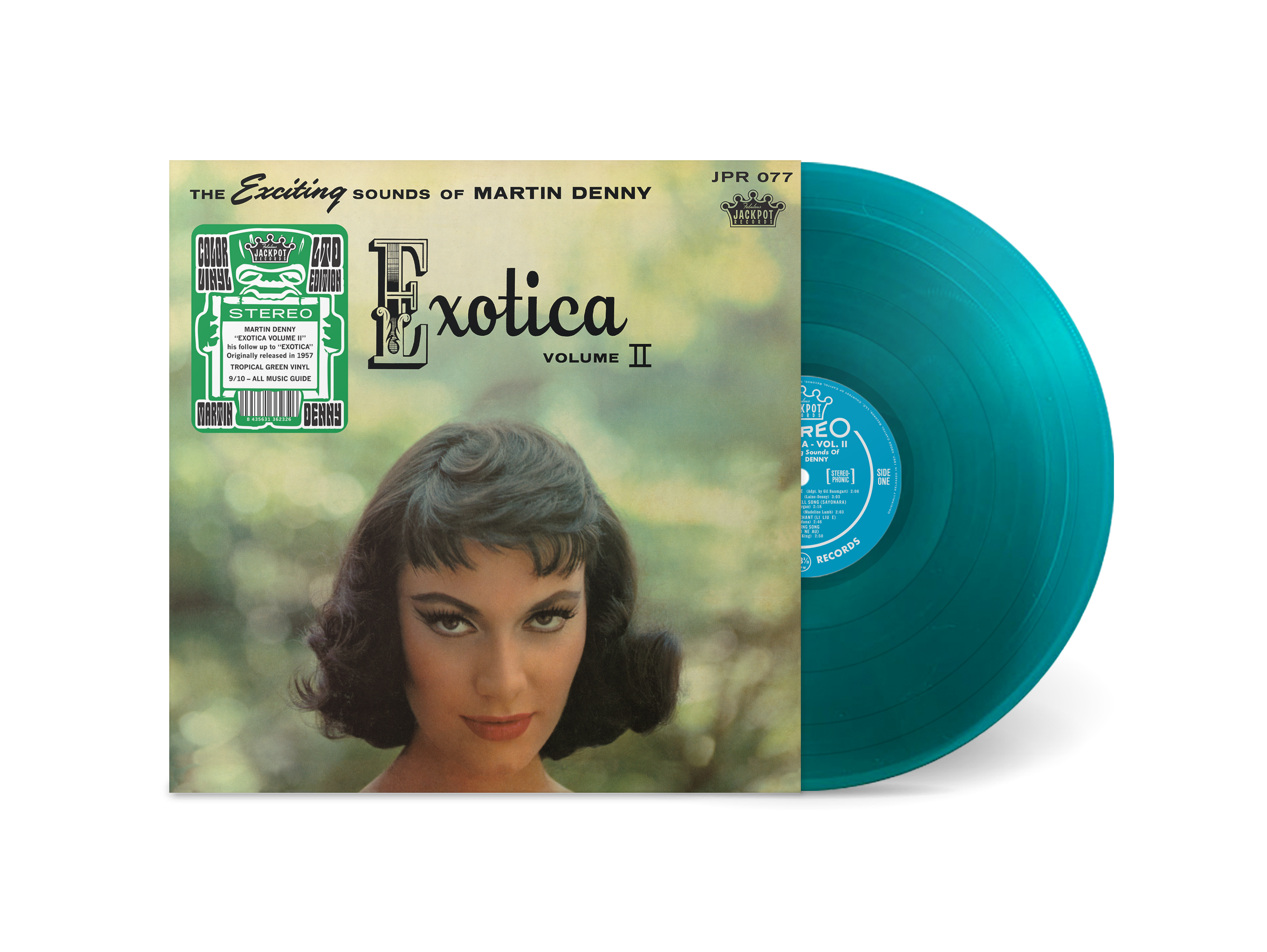 Martin Denny - Exotica Vol. II - Tropical Green Color Vinyl LP