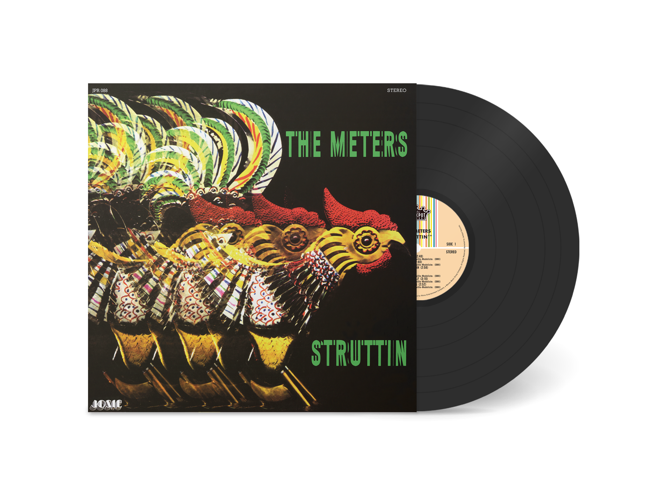 PRE-ORDER: The Meters - Struttin' (Premium Black Vinyl) LP All Analog Process (AAA) - Out 9/4/2026