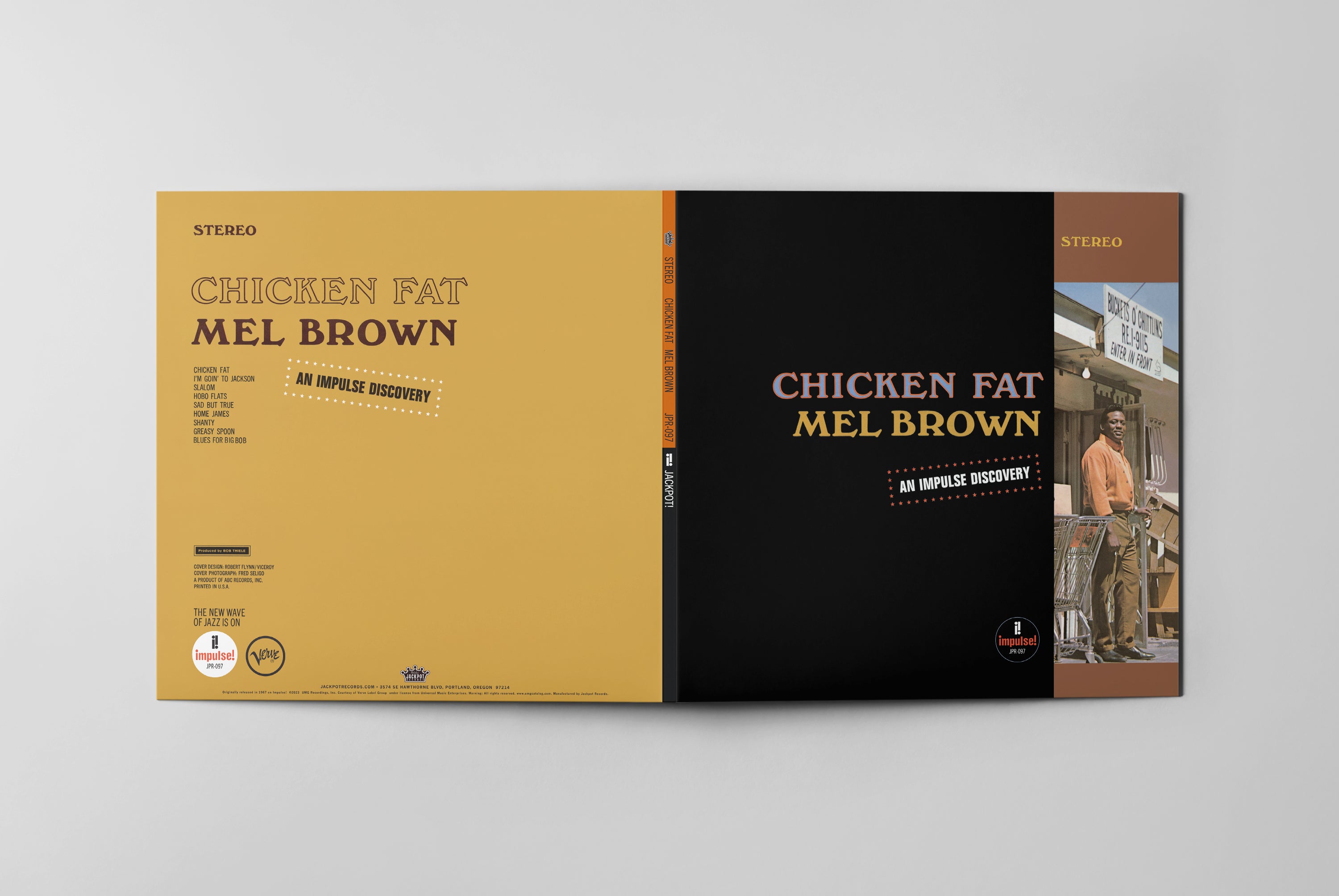 Mel Brown - Chicken Fat (Clear Vinyl Edition LP)