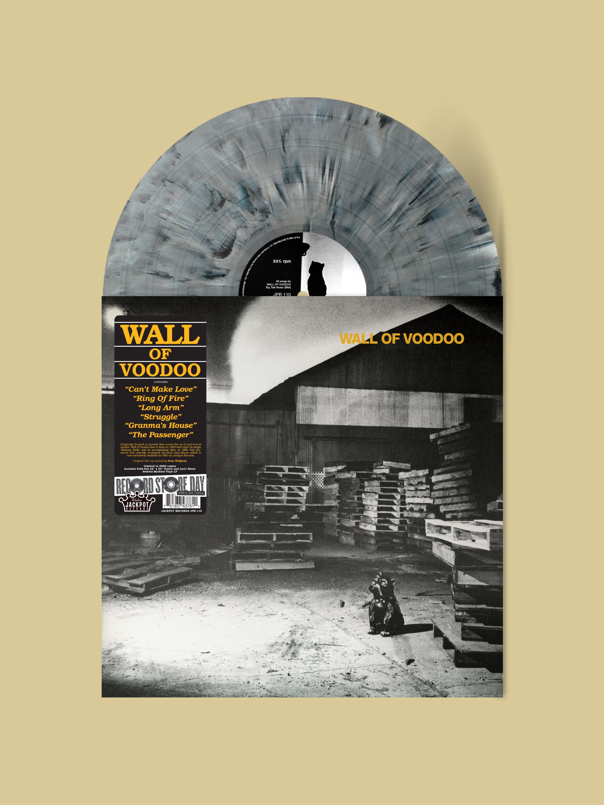 Wall of Voodoo - Wall of Voodoo EP (Record Store Day 2024 Limited Edition Marbled Vinyl LP)