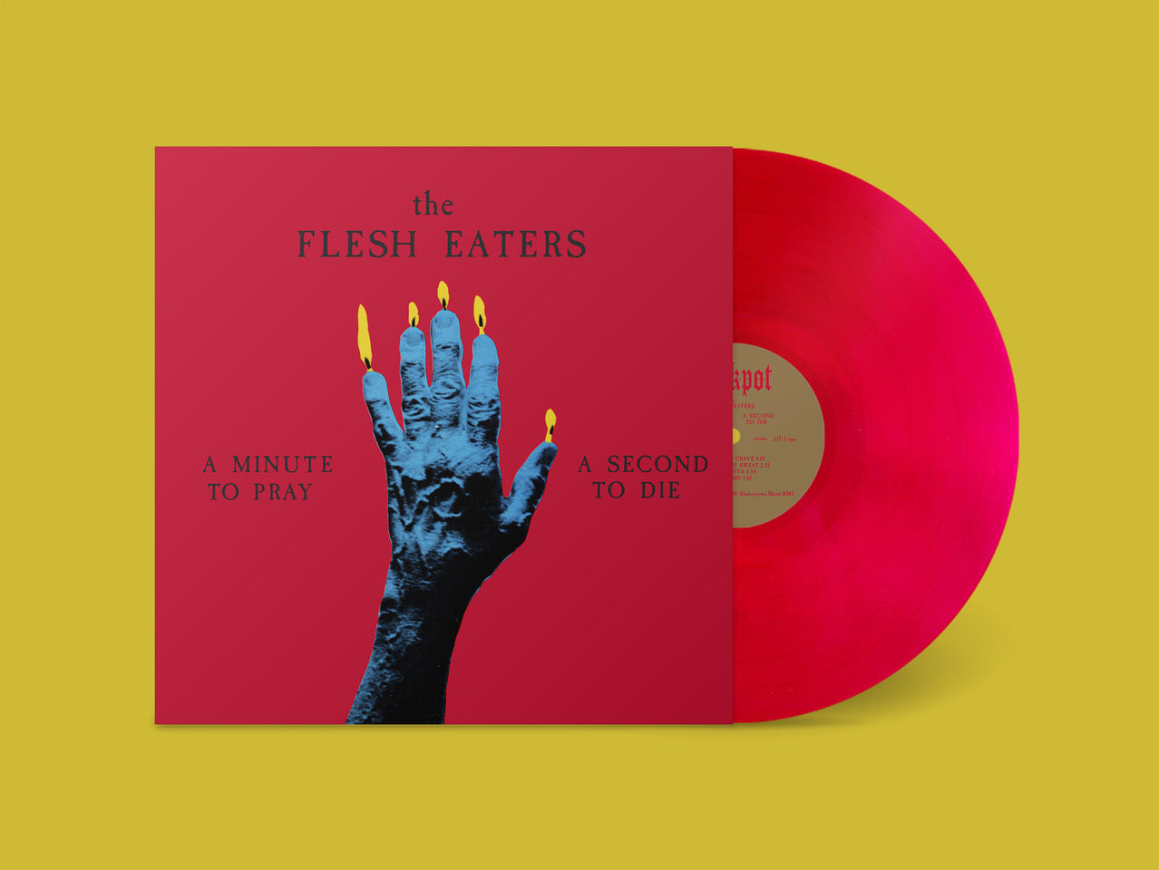 LP Flesh Eaters A Minute To Pray A Second To Die (Red Vinyl) JPR112 Jackpot Records 未開封 /00260 The Flesh Eaters - A Minute to Pray, a Second to Die (Limited Edition