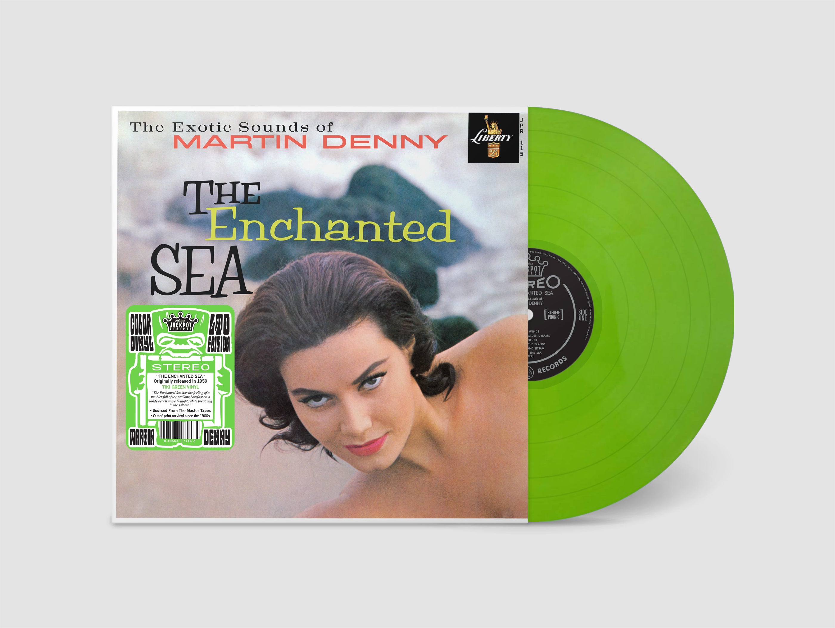 Martin Denny - The Enchanted Sea (Tiki Green Colored Vinyl LP)