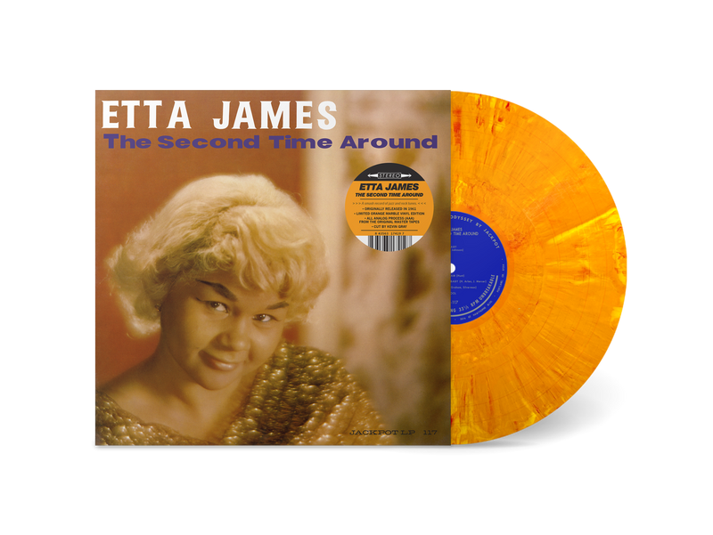 PRE-ORDER: Etta James - The Second Time Around (Orange Marbled Vinyl)