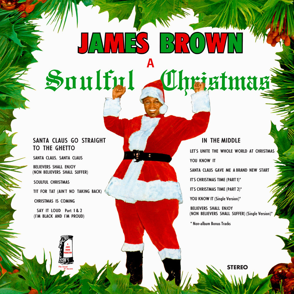 PRE-ORDER: James Brown - The Complete James Brown Christmas (Triple Gatefold, 3 LP Set)