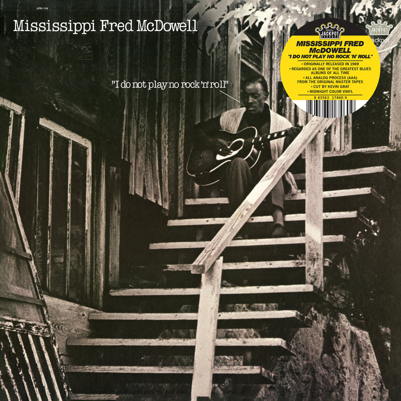 PRE-ORDER: Mississippi Fred McDowell - I Do Not Play No Rock ’N' Roll (Midnight Color Vinyl) LP