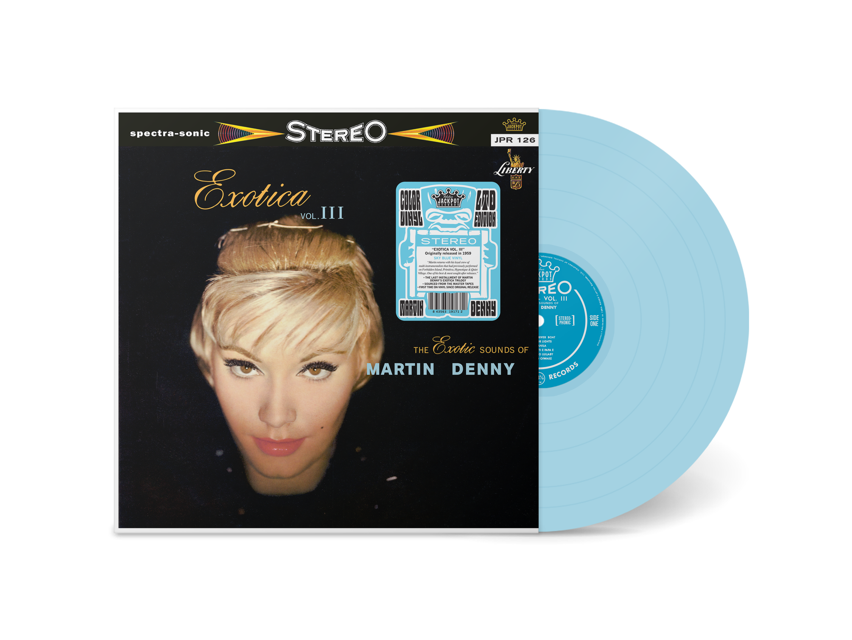 Martin Denny - Exotica Vol. III (Sky Blue Vinyl) PRE-ORDER Out 11/7/25