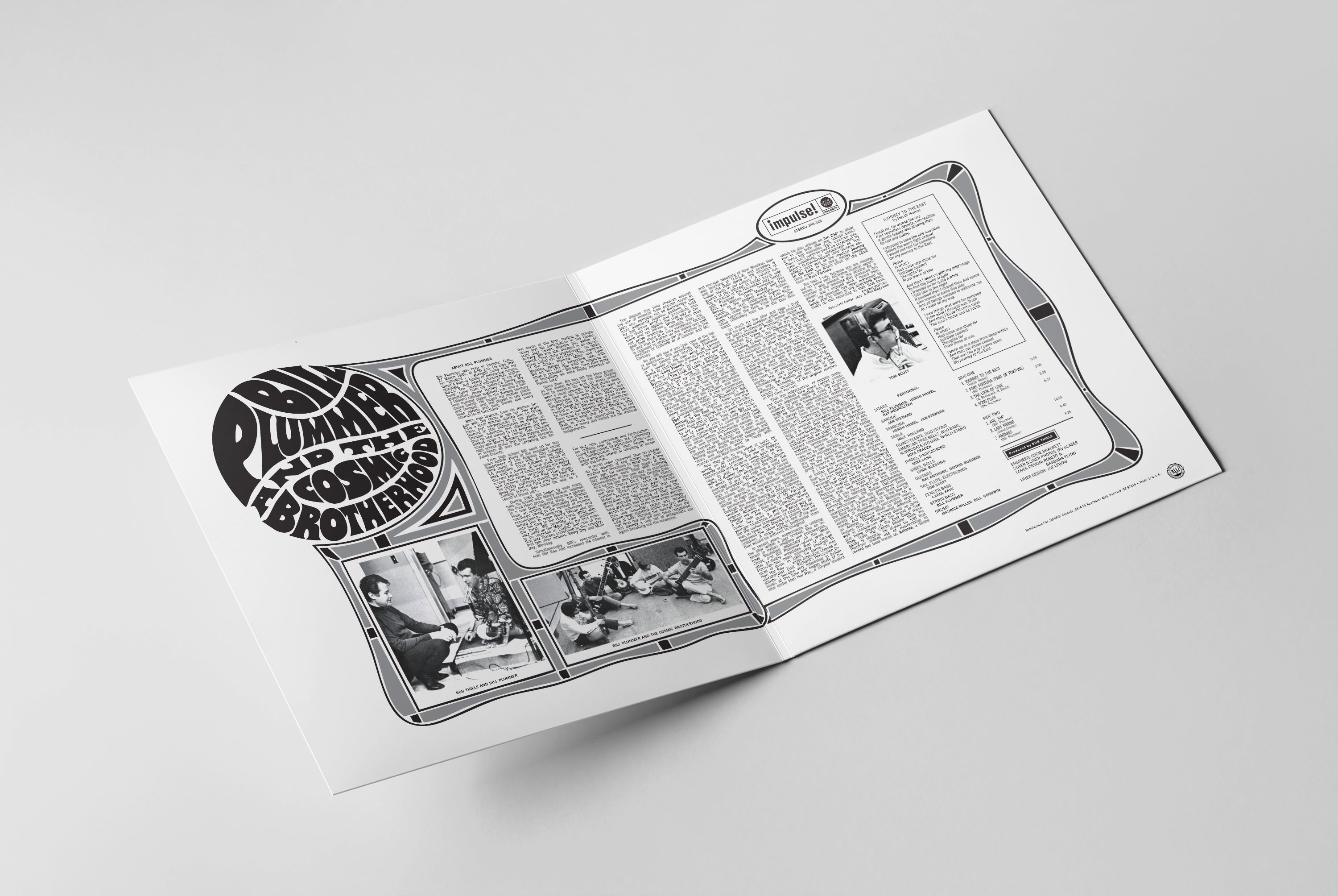 Bill Plummer and the Cosmic Brotherhood -S/T Vinyl LP PRE-ORDER - Out 4/17/26