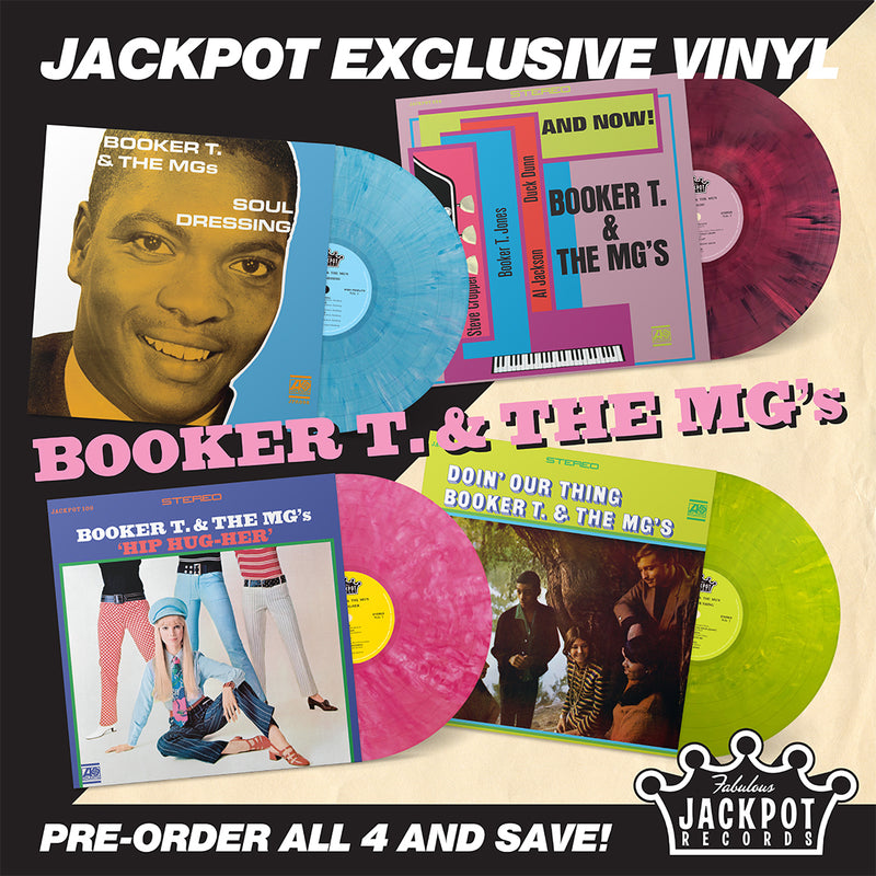 PRE-ORDER: Booker T & the MG's Jackpot Exclusive 4 LP Vinyl Bundle - Limited to 500