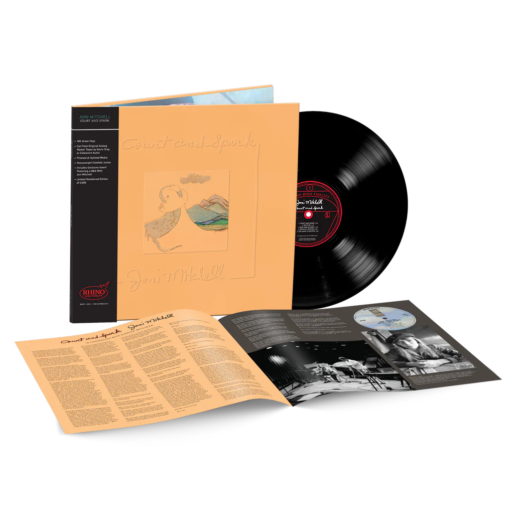 Joni Mitchell - Court And Spark (Rhino High Fidelity Vinyl LP) PRE-ORDER - Out 7/24/26