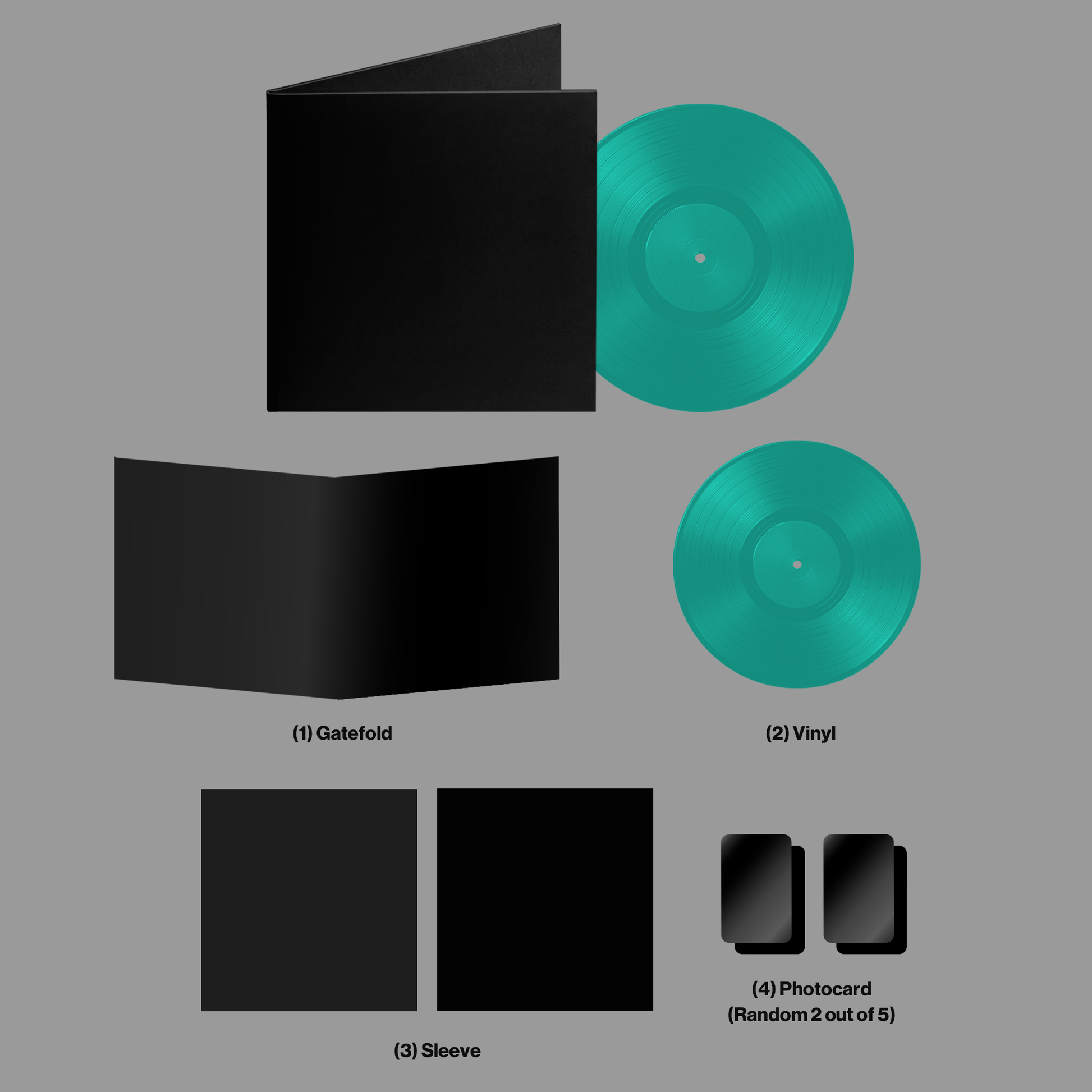 Katseye - Wild (Aquamarine 12" Vinyl EP) PRE-ORDER - Out 8/14/26