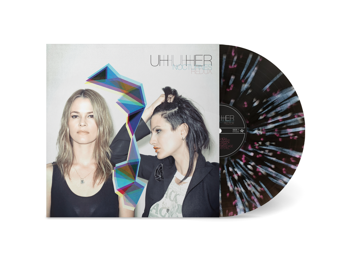 Uh Huh Her - Nocturnes: Redux (Dark Wave Confetti Vinyl, Kill Rock Stars) PRE-ORDER - Out 12/11/26