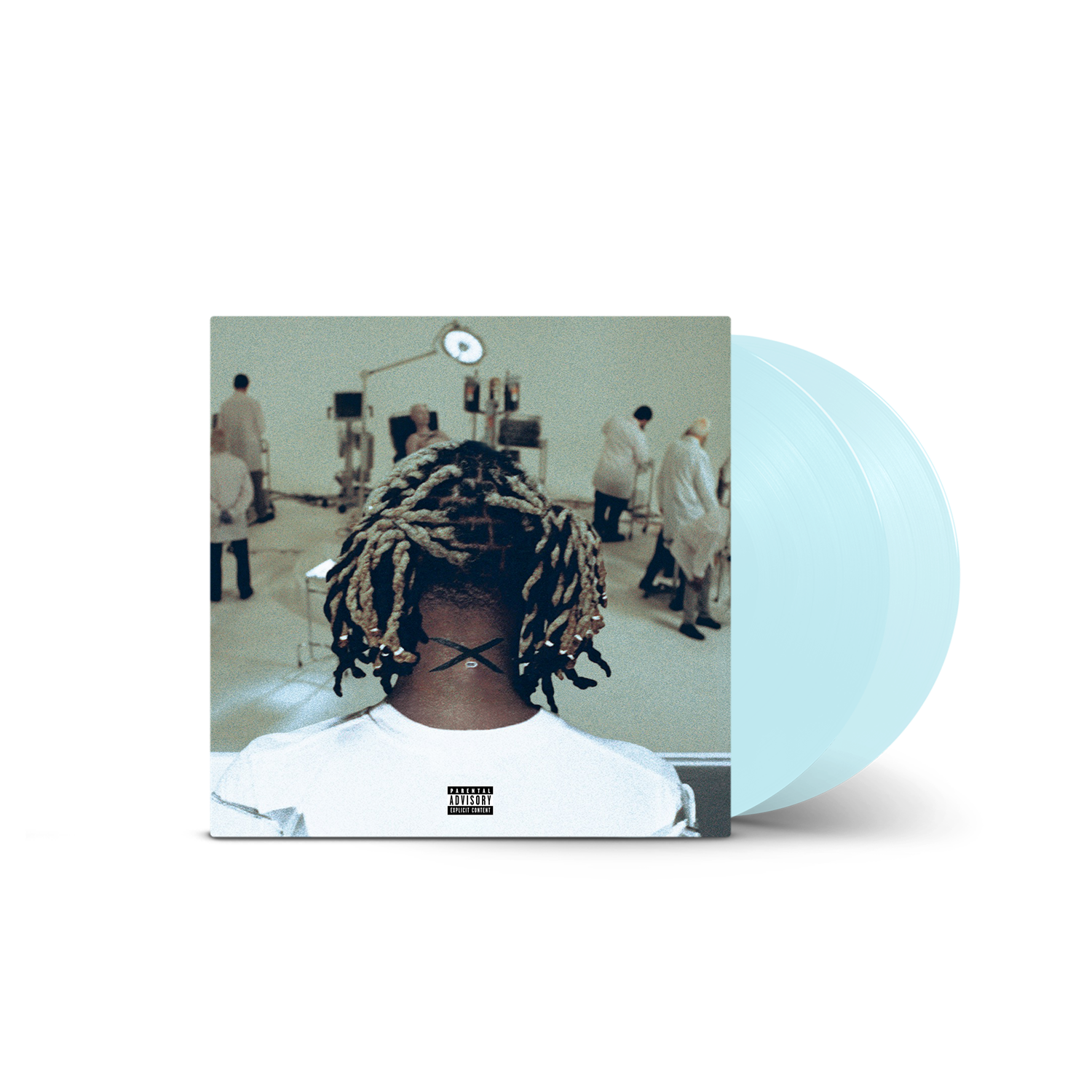 Ken Carson - xperiment (2LP, Transparent Clearwater Blue Vinyl) PRE-ORDER - Out 9/18/26