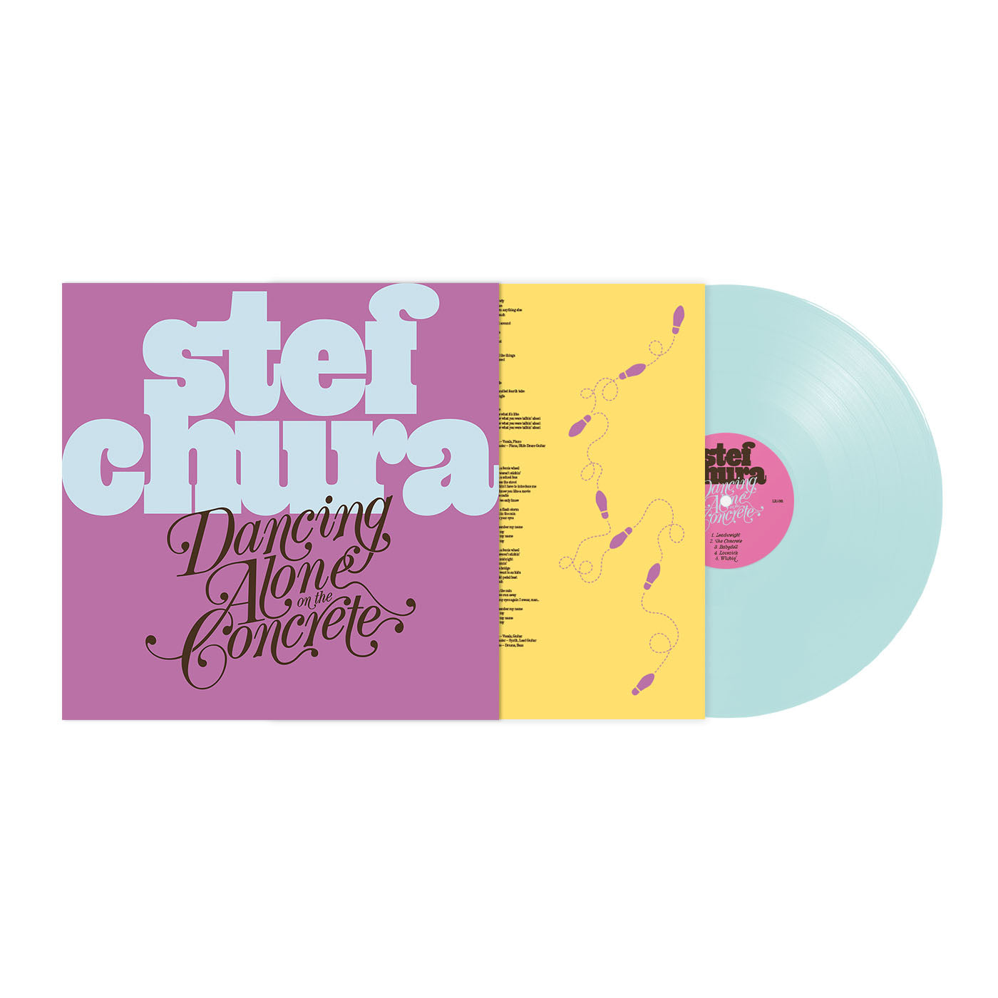 Stef Chura - Dancing Alone on the Concrete (Light Blue Babydoll Vinyl, Saddle Creek) PRE-ORDER - Out 10/2/26