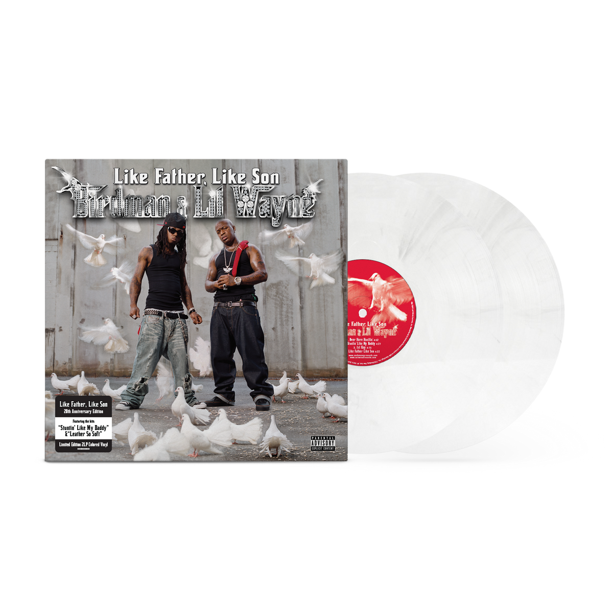 Birdman & Lil Wayne - Like Father, Like Son: 20th Anniversary (2LP, Pearl White Vinyl) PRE-ORDER - Out 11/13/26