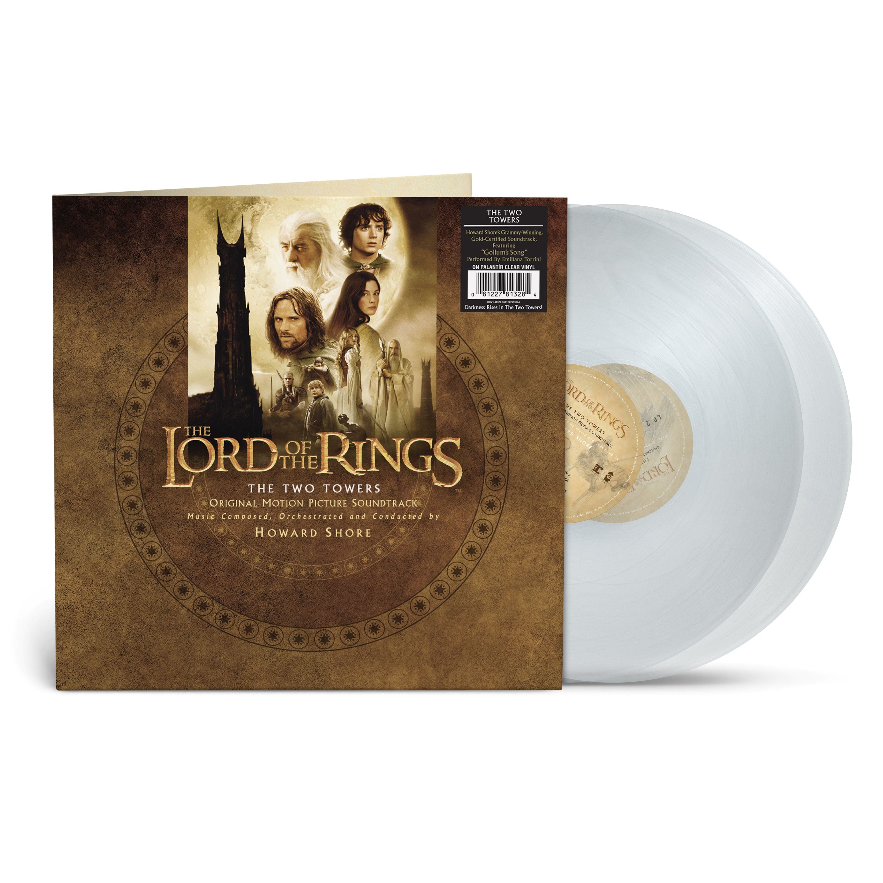 Howard Shore - Lord Of The Rings: The Two Towers (2LP, Clear Vinyl) PRE-ORDER - 10/3/25