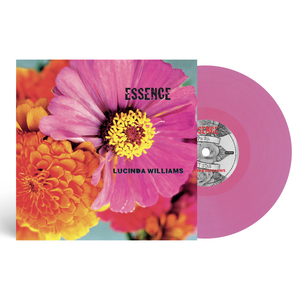 Lucinda Williams - Essence: 25th Anniversary (Pink LP) PRE-ORDER - Out 11/06/26