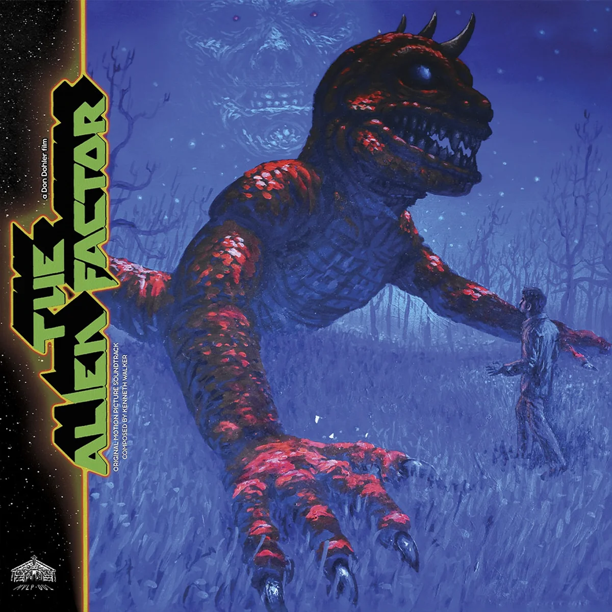 Kenneth Walker - Alien Factor OST (Green Black Marble Vinyl) PRE-ORDER - Out 12/11/26