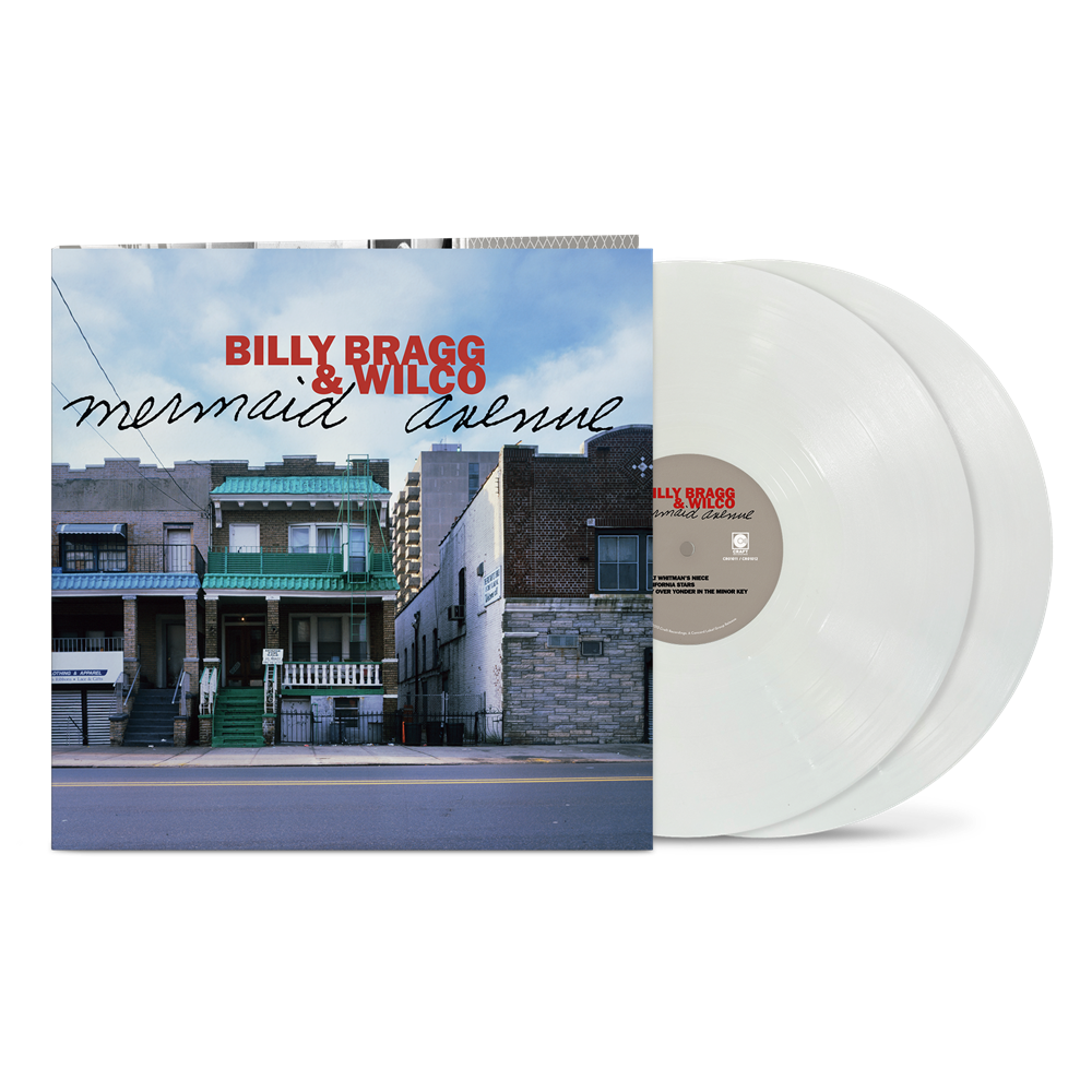 Billy Bragg & Wilco - Mermaid Avenue (Indie Exclusive, Limited Edition, 2LP, White Eco-Mix Vinyl) PRE-ORDER - Out 12/11/26