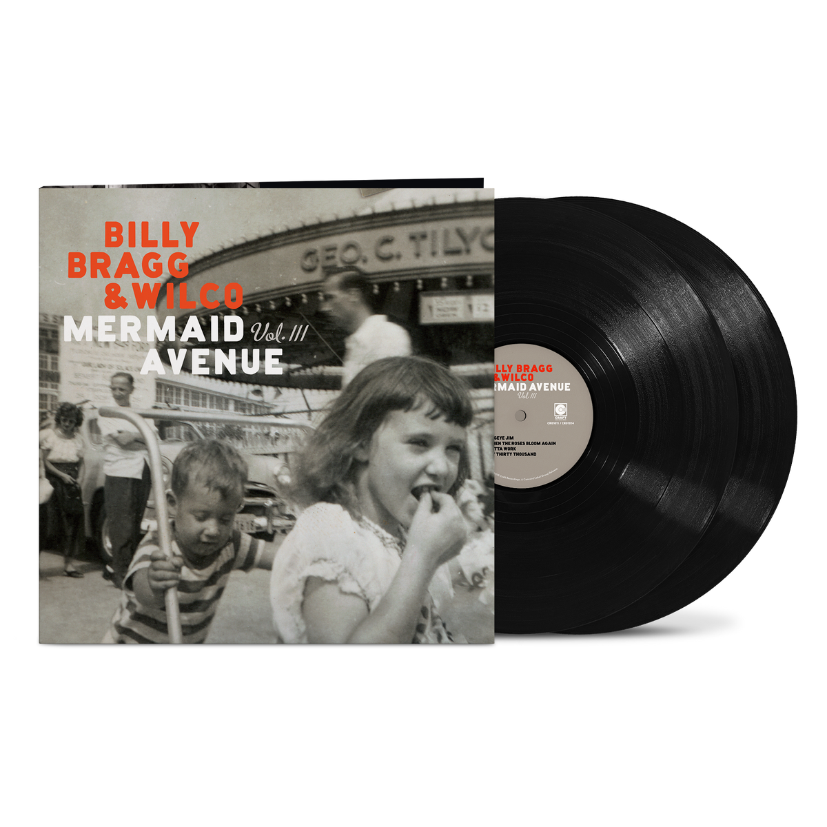 Billy Bragg & Wilco - Mermaid Avenue III (2LP, Vinyl) PRE-ORDER - Out 12/11/26