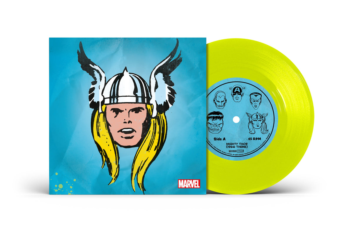 Marvel Chorus - Mighty Thor:1966 Theme (Translucent Yellow 7" Vinyl) PRE-ORDER - Out 10/23/26