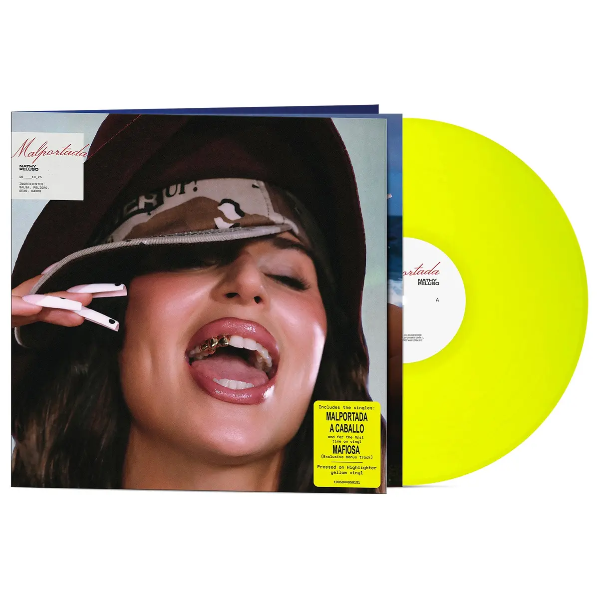 Nathy Peluso - Malportada (Yellow Vinyl 12" EP, Rough Trade) PRE-ORDER - Out 7/3/26