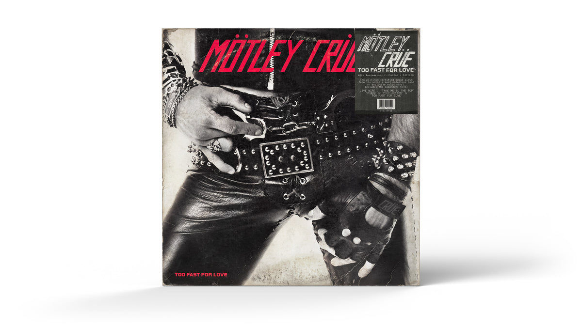 Mötley Crüe - Too Fast For Love: 45th Anniversary Edtion (Red Black Smoke Vinyl) PRE-ORDER - Out 10/16/26